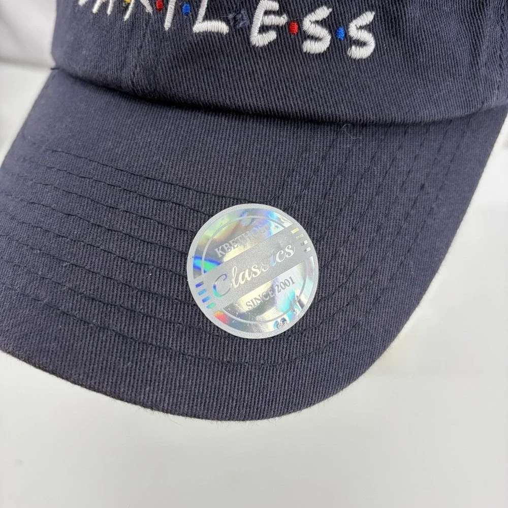 Kbethos Classic Heartless Red Heart Broken Strapback Adjustable Navy Cap Hat